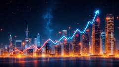 графік зростання акцій