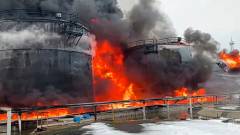 горить російський НПЗ