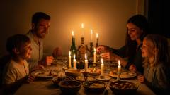 вечеря при свічках