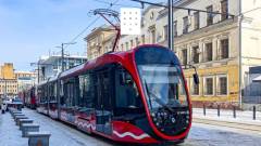 новий трамвай у Дніпрі